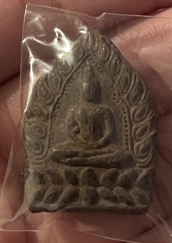Thai buddha amulet clay votive - buddha,